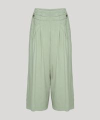 Calca-Feminina-Mindset-Pantalona-Cintura-Super-Alta-com-Bolsos-e-Martingale-Verde-9948778-Verde_5