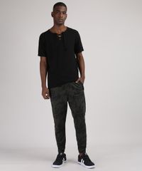 Camiseta-Masculina-Manga-Curta-Gola-V-com-Cordao-Preto-9942020-Preto_3