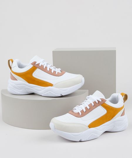 Tenis-Feminino-Chuncky-com-Recortes-Branco-9907573-Branco_1 Tenis-Feminino-Chuncky-com-Recortes-Branco-9907573-Branco_1