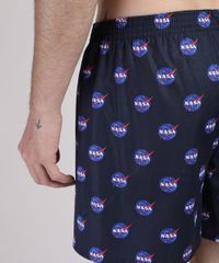 Samba-Cancao-Masculino-Estampada-NASA-Cos-com-Elastico-Preta-9951187-Preto_4