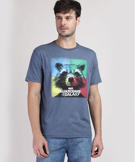 Camiseta-Masculina-Rocket-Guardioes-da-Galaxia-Manga-Curta-Gola-Careca-Azul-Marinho-9677154-Azul_Marinho_1