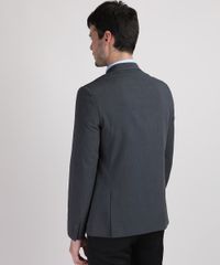 Blazer-Masculino-Comfort-com-Bolsos-Cinza-Mescla-Escuro-9552126-Cinza_Mescla_Escuro_2
