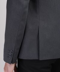 Blazer-Masculino-Comfort-com-Bolsos-Cinza-Mescla-Escuro-9655462-Cinza_Mescla_Escuro_4