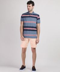 Polo-Masculina-Comfort-Listrada-Manga-Curta-Azul-Escuro-9590409-Azul_Escuro_1_3