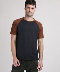 Camiseta-Masculina-Manga-Curta-Raglan-Gola-Careca-Marrom-9941603-Marrom_1