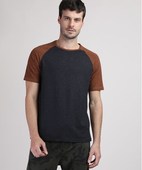 Camiseta-Masculina-Manga-Curta-Raglan-Gola-Careca-Marrom-9941603-Marrom_1