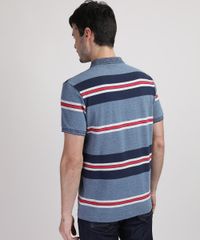 Polo-Masculina-Comfort-Listrada-Manga-Curta-Azul-Escuro-9590409-Azul_Escuro_2