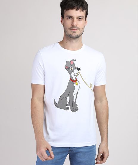 Camiseta-Masculina-Casal-A-Dama-e-o-Vagabundo-Manga-Curta-Gola-Careca-Branca-9950561-Branco_1