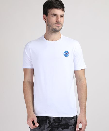 Camiseta-Masculina-NASA-Manga-Curta-Gola-Careca-Branco-9942907-Branco_1 Camiseta-Masculina-NASA-Manga-Curta-Gola-Careca-Branco-9942907-Branco_1