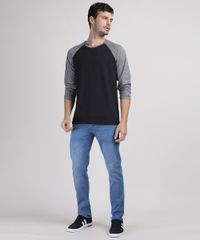 Camiseta-Masculina-Manga-Longa-Raglan-Gola-Careca-Preta-9950911-Preto_3