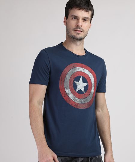 Camiseta-Masculina-Capitao-America-Manga-Curta-Gola-Careca-Azul-Marinho-9738700-Azul_Marinho_1 Camiseta-Masculina-Capitao-America-Manga-Curta-Gola-Careca-Azul-Marinho-9738700-Azul_Marinho_1
