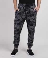Calca-de-Moletom-Masculina-Relaxed-Jogger-Estampada-Camuflada--Cinza-Escuro-9945418-Cinza_Escuro_1
