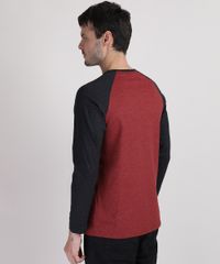 Camiseta-Masculina-Manga-Longa-Raglan-Gola-Careca-Vinho-9950909-Vinho_2