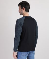 Camiseta-Masculina-Manga-Longa-Raglan-Gola-Careca-Preta-9950913-Preto_2