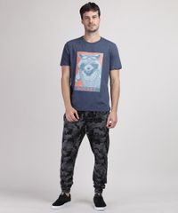 Camiseta-Masculina-Rocket-Manga-Curta-Gola-Careca-Azul-Escuro-Mescla-9950621-Azul_Escuro_Mescla_3