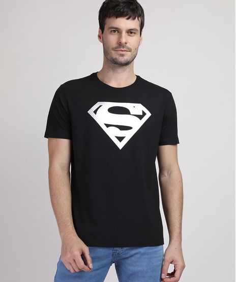Camiseta-Masculina-Super-Homem-Metalizado-Manga-Curta-Gola-Careca-Preta-9949449-Preto_1