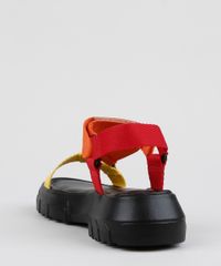 Papete-Feminina-Oneself-Flatform-Tratorada-com-Velcro-Laranja-9952369-Laranja_4