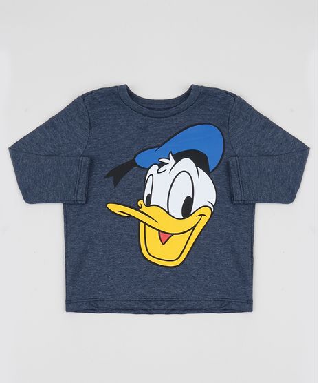 Camiseta-Infantil-Pato-Donald-Manga-Longa-Azul-Escuro-9951853-Azul_Escuro_1