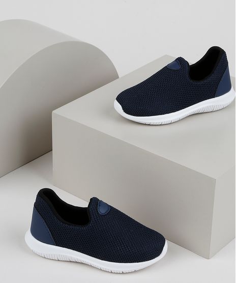 Tenis-Infantil-Sonho-de-Crianca-Knit-Calce-Facil-com-Recortes-Azul-Marinho-9953705-Azul_Marinho_1