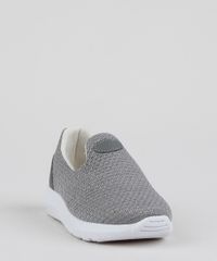Tenis-Infantil-Sonho-de-Crianca-Knit-Calce-Facil-com-Recortes-Cinza-Claro-9953689-Cinza_Claro_3