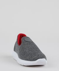 Tenis-Infantil-Sonho-de-Crianca-Knit-Calce-Facil-com-Recortes-Cinza-Mescla-9953694-Cinza_Mescla_3