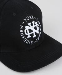 Bone-Masculino--New-York--com-Bordado-Aba-Reta-Preto-9561296-Preto_2