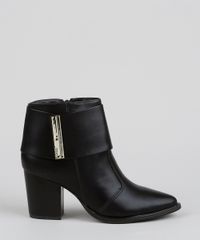 Bota-Feminina-Via-Uno-Bico-Fino-Cano-Curto-Salto-Grosso-Marrom-Escuro-9954914-Marrom_Escuro_2