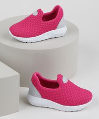 Tenis-Infantil-Sonho-de-Crianca-Knit-Calce-Facil-com-Recortes-Rosa-9953691-Rosa_1