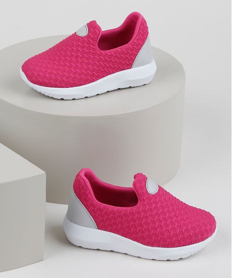 Tenis-Infantil-Sonho-de-Crianca-Knit-Calce-Facil-com-Recortes-Rosa-9953691-Rosa_1