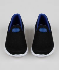 Tenis-Infantil-Sonho-de-Crianca-Knit-Calce-Facil-com-Recortes-Preto-9953695-Preto_5
