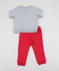 Conjunto-de-Moletom-Infantil-Minnie-de-Blusao-Cinza-Mescla---Calca-Vermelho-9951744-Vermelho_2