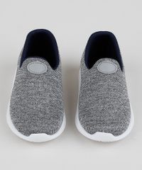 Tenis-Infantil-Sonho-de-Crianca-Knit-Calce-Facil-com-Recortes-Cinza-Mescla-9953704-Cinza_Mescla_5