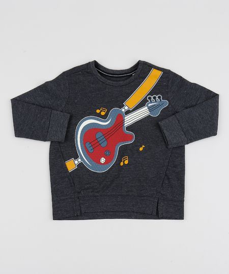 Blusao-de-Moletom-Infantil-Guitarra-com-Vazados-Cinza-Mescla-Escuro-9952232-Cinza_Mescla_Escuro_1