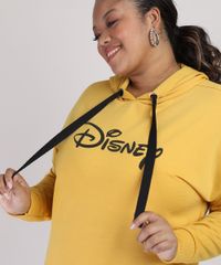 Blusao-de-Moletom-Feminino-Plus-Size-Disney-com-Capuz-Mostarda-9951449-Mostarda_4