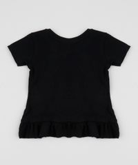 Blusa-Infantil-Sapatilha-com-Glitter-Manga-Curta-Preta-9945668-Preto_2