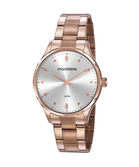 Kit-de-Relogio-Analogico-Mondaine-Feminino---Pulseira-de-pingentes---32108LPMVRE1K-Rose-9950528-Rose_1