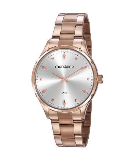 Kit-de-Relogio-Analogico-Mondaine-Feminino---Pulseira-de-pingentes---32108LPMVRE1K-Rose-9950528-Rose_1
