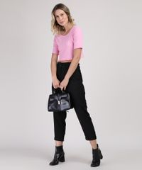 Blusa-Feminina-Cropped-Manga-Curta-Decote-Redondo-Rosa-Medio-9952489-Rosa_Medio_3