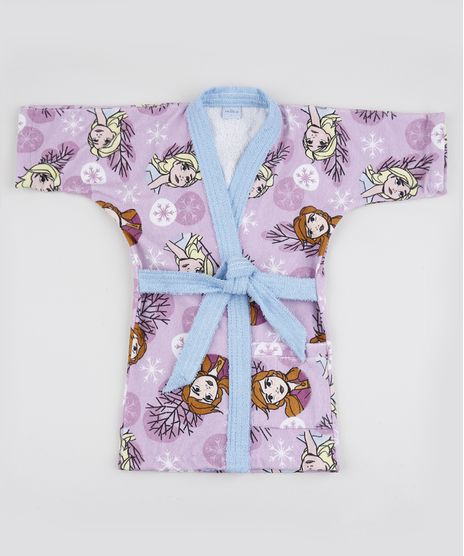 Roupao-Infantil-Frozen-Estampado-Atoalhado-com-Faixa-para-Amarrar-Lilas-9947053-Lilas_1