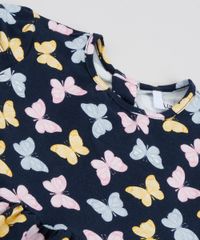 Vestido-Infantil-Estampado-de-Borboletas-Manga-Curta-Azul-Marinho-9915648-Azul_Marinho_4