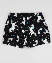 Short-Saia-Infantil-Envelope-Estampado-de-Estrelas-e-Coracoes-com-Glitter-Preto-9942626-Preto_2