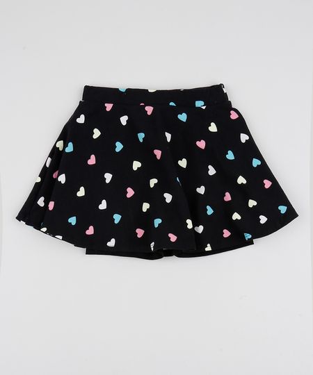 Short-Saia-Infantil-Estampado-Coracoes-Preto-9944196-Preto_1 Short-Saia-Infantil-Estampado-Coracoes-Preto-9944196-Preto_1