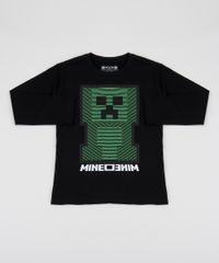 Camiseta-Infantil-Minecraft-Manga-Longa-Preta-9942960-Preto_1