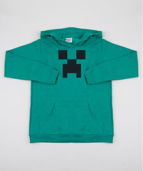 Blusao-de-Moletom-Juvenil-Minecraft-Verde-9948297-Verde_1