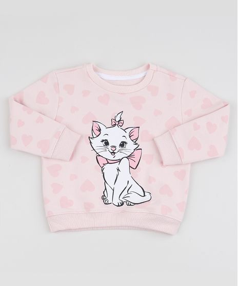 Blusao-de-Moletom-Infantil-Marie-Estampada-Rosa-Claro-9944595-Rosa_Claro_1