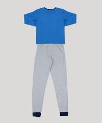 Pijama-de-Moletom-Infantil-Astronauta-Manga-Longa-Cinza-Mescla-9942702-Cinza_Mescla_2