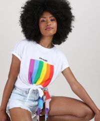 Blusa-Feminina-Pride--Love-is-Free--com-No-Manga-Curta-Decote-Redondo-Branca-9946433-Branco_3