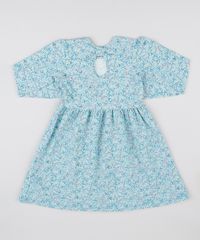 Vestido-Infantil-Estampado-Floral-Manga-Longa-Verde-Claro-9915645-Verde_Claro_2