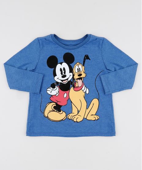 Camiseta-Infantil-Mickey-Mouse-Manga-Longa-Azul-Escuro-9951854-Azul_Escuro_1