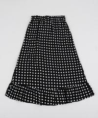 Saia-Infantil-Estampada-de-Poa-com-Babados-Preta-9950184-Preto_2